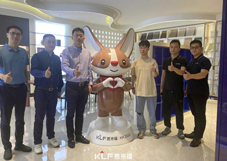 熱烈歡迎中國(guó)建博會(huì)領(lǐng)導(dǎo)一行蒞臨客來(lái)福智能科技股份有限公司參觀指導(dǎo)！